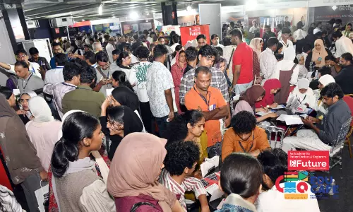 മാധ്യമം എജുകഫെക്ക് മലപ്പുറത്ത് പ്രൗഢോജ്വല തുടക്കം;തുറന്നു, ഭാവിയുടെ വാതായനങ്ങൾ