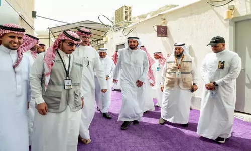 ഹജ്ജ്​ 2026: ഒരുക്കങ്ങൾ വിലയിരുത്തി മന്ത്രി; മിനയിലെ തമ്പുകളിൽ അത്യാധുനിക ഇലക്ട്രോണിക് നിരീക്ഷണ സംവിധാനം