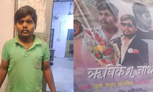 പെണ്ണ് കിട്ടാത്ത നിരാശയിൽ പൊലീസ് വേഷത്തിലുള്ള ഫ്ലക്സ് ബോർഡുകൾ സ്ഥാപിച്ചു: പുണെയിൽ പൊലീസായി ആൾമാറാട്ടം നടത്തിയ പച്ചക്കറി വ്യാപാരി അഴിക്കുള്ളിൽ