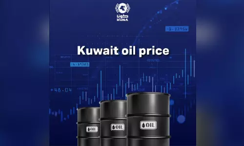 കുവൈത്ത്  എണ്ണവിലയിൽ ഇടിവ്