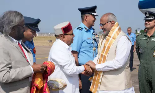 ഉ​പ​രാ​ഷ്ട്ര​പ​തി സി.​പി. രാ​ധാ​കൃ​ഷ്ണ​ൻ ക​ർ​ണാ​ട​ക​യി​ല്‍