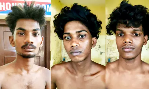 പെ​ട്രോ​ൾ പ​മ്പ് ജീ​വ​ന​ക്കാ​ര​നെ ആ​ക്ര​മി​ച്ച്​ ക​വ​ർ​ച്ച: പ്ര​തി​ക​ൾ പി​ടി​യി​ൽ