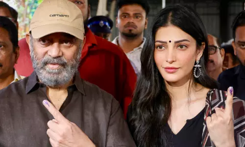 തമിഴക തെ​ര​ഞ്ഞെ​ടു​പ്പ്; ബൂ​ത്തു​ക​ളി​ൽ കണ്ടത് യു​വ​ജ​ന​ങ്ങ​ളു​ടെ​യും സ്ത്രീ​ക​ളു​ടെ​യും നീ​ണ്ട​നിര