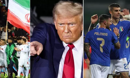 ട്രം​പി​ന്റെ പൂ​തി മ​ന​സ്സി​ലി​രി​ക്ക​ട്ടെ;   ഇ​റ്റ​ലി​യ​ല്ല, ഇ​റാ​ൻ ത​ന്നെ ക​ളി​ക്കും