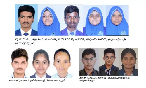 എ​സ്.​എ​സ്.​എ​ൽ.​സി -എം.​എം.​എ ക്ര​സ​ന്റ് സ്കൂ​ളി​നും കൈ​ര​ളി നി​ല​യം ഹൈ​സ്കൂ​ളിനും നൂ​റു​മേ​നി