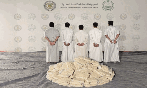 സൗദിയിൽ വിവിധ ഭാഗങ്ങളിൽനിന്ന്​ 27 ലക്ഷം ലഹരി ഗുളികകൾ പിടികൂടി; അഞ്ചുപേർ പിടിയിൽ