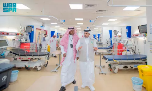 ഹജ്ജ് ഒരുക്കം: മക്കയിലെ ആരോഗ്യ കേന്ദ്രങ്ങളിൽ മന്ത്രിയുടെ സന്ദർശനം