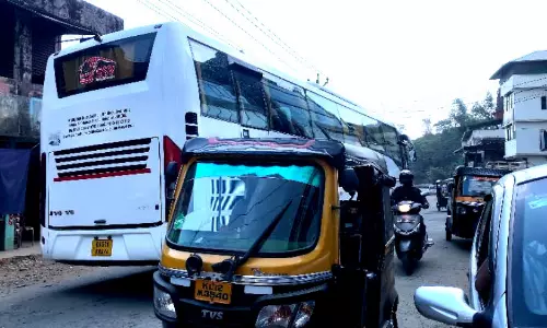 വിനോദസഞ്ചാരികളുടെ ഒഴുക്ക്; വീർപ്പുമുട്ടി മേപ്പാടി
