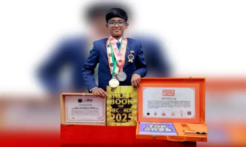 ഏ​ഷ്യ ബു​ക്ക് ഓ​ഫ് റെ​ക്കോ​ർ​ഡ് നേ​ട്ട​വു​മാ​യി ഇ​ഷാ​ൻ ഖാ​ൻ