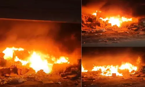 കൊച്ചി പുല്ലേപടി പാലത്തിന് സമീപം വൻ തീപിടിത്തം