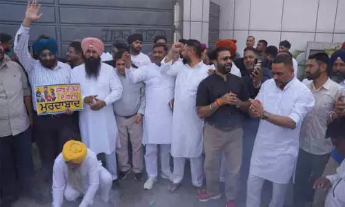 ‘പഞ്ചാബ് ദേ ഗദ്ദാർ’; കൂറുമാറിയ എം.പിമാരുടെ വസതികൾക്കുമുന്നിൽ വ്യാപക പ്രതിഷേധം