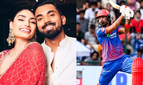 ഐ.പി.എല്ലിൽ ചരിത്രനേട്ടവുമായി കെ.എൽ രാഹുൽ; പ്രശംസയുമായി പ്രിയതമ ആതിയ ഷെട്ടി