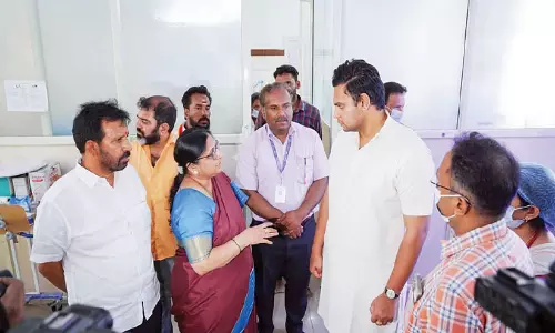 ചെലുവമ്പ ആശുപത്രി സന്ദർശിച്ച് യദുവീർ വൊഡയാർ എം.പി