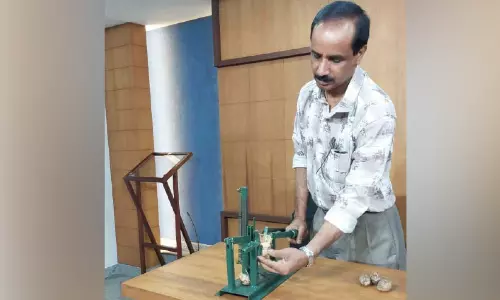 അടക്കപൊളി യന്ത്രത്തിന് പേറ്റന്റ് നേട്ടവുമായി ജോയ് അഗസ്റ്റിൻ