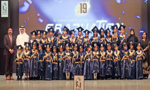 നോബിൾ ഇന്റർനാഷനൽ സ്കൂൾ കിന്റർഗാർട്ടൻ ബിരുദദാന ചടങ്ങ്