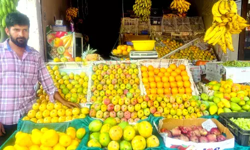 കനത്ത ചൂടിൽ പഴങ്ങളും പൊള്ളുന്നു