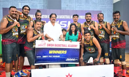 സ്വിഷ് ഓൾ ഇന്ത്യ മാസ്റ്റേഴ്സ് ബാസ്കറ്റ്ബോൾ ടൂർണമെന്റിന് ആവേശകരമായ സമാപനം; കേരള ടീമുകൾക്ക് വൻ വിജയം