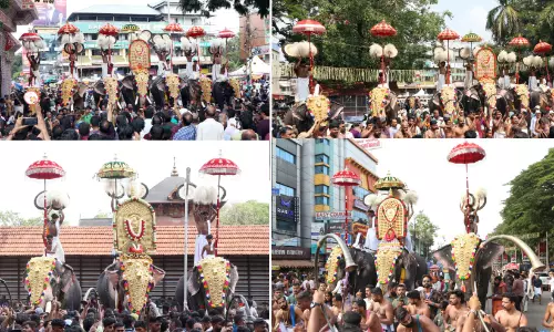 ആ​വേ​ശം നി​റ​ച്ച് ഘ​ട​ക​പൂ​ര​ങ്ങ​ള്‍