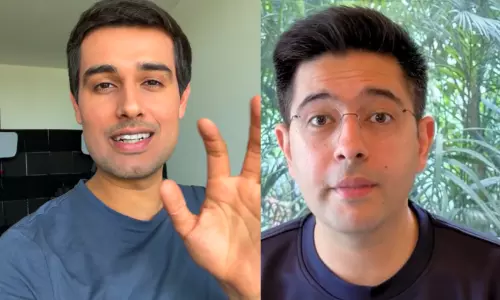 dhruv rathee raghav chadha