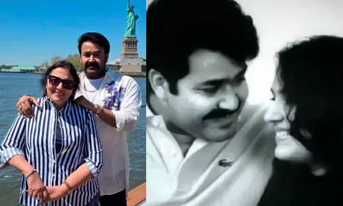 ‘38 വർഷങ്ങൾക്ക് ശേഷവും ഇപ്പോഴും എല്ലാം ഒരു തുടക്കം പോലെ തോന്നുന്നു’; വിവാഹവാർഷികത്തിൽ പ്രിയതമക്കൊപ്പം മോഹൻലാൽ