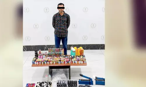 ഇ-സിഗരറ്റിൽ മയക്കുമരുന്ന്​; ഷാർജയിൽ യുവാവ്​ അറസ്റ്റിൽ