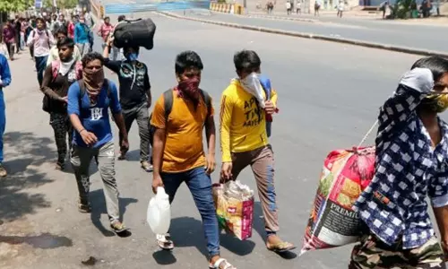 അ​ന്ത​ർ സം​സ്ഥാ​ന തൊ​ഴി​ലാ​ളി​ക​ൾ തി​രി​കെ​യെ​ത്തി​യി​ല്ല; തൊ​ഴി​ൽ മേ​ഖ​ല പ്ര​തി​സ​ന്ധി​യി​ല്‍
