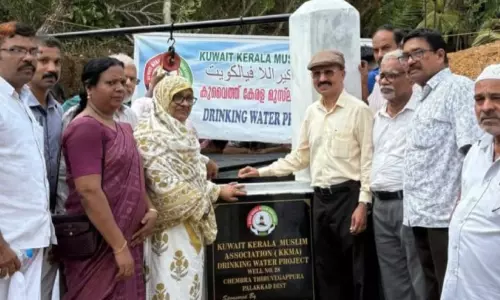 കെ.കെ.എം.എ പൊതുകിണർ സമർപ്പിച്ചു