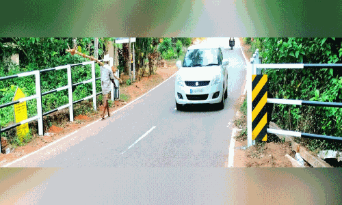 അപകട ഭീഷണിയിലായ കലുങ്ക് സുരക്ഷിതമാക്കി   പൊതുമരാമത്ത് വകുപ്പ്