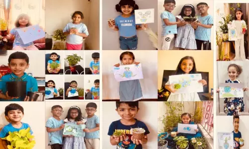 ഇന്ത്യൻ സ്‌കൂൾ ജൂനിയർ കാമ്പസ് ഭൗമദിനം ആഘോഷിച്ചു