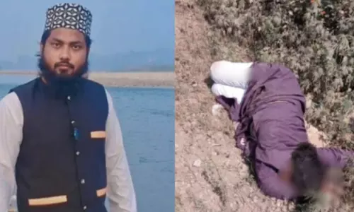 ഉ​ത്ത​ർ പ്ര​ദേ​ശി​ൽ മ​ദ്റ​സ അ​ധ്യാ​പ​ക​നെ ട്രെ​യി​നി​ൽ നി​ന്നും ത​ള്ളി​യി​ട്ട് കൊ​ന്നു