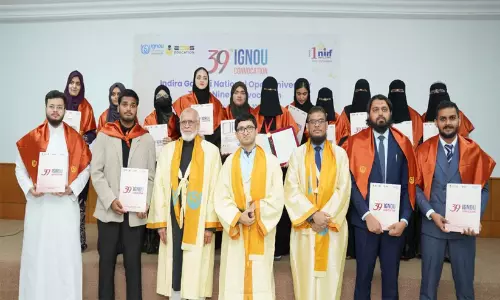 ജിദ്ദ ഇന്ത്യൻ കോൺസുലേറ്റിൽ ഇഗ്​നോ ബിരുദദാന സമ്മേളനം; വഫ്ര ഖാനത്തിന് ആഗോള നേട്ടം