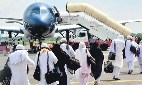 നെടുമ്പാശ്ശേരിയിൽനിന്ന് 2,567 ഹജ്ജ് തീർഥാടകർ യാത്രതിരിച്ചു