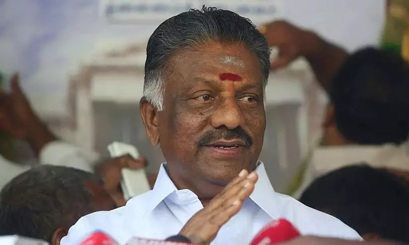 O Panneerselvam O Panneerselvam