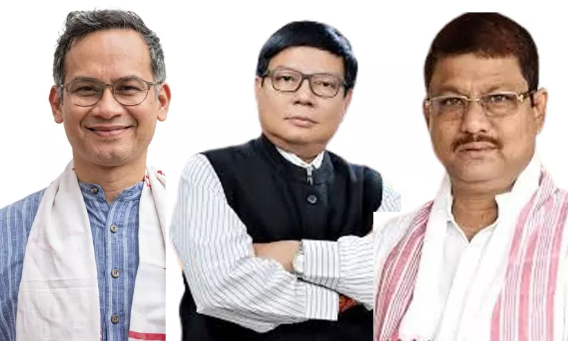 Gaurav Gogoi, Debabrata Saikia, Diganta Barman Gaurav Gogoi, Debabrata Saikia, Diganta Barman