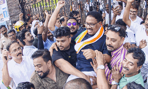 ഒ​ന്ന​ര പ​തി​റ്റാ​ണ്ടി​നു​ശേ​ഷം കു​ന്ദ​മം​ഗ​ല​ത്ത് യു.​ഡി.​എ​ഫ്​