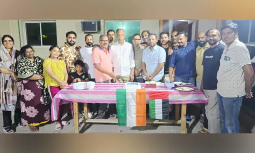 യു.ഡി.എഫ്​ വിജയം ആഘോഷിച്ച് കോണ്‍ഗ്രസ് പ്രവര്‍ത്തകര്‍