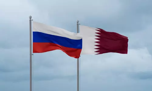 ഖ​ത്ത​ർ പ്ര​ധാ​ന​മ​ന്ത്രി -റ​ഷ്യ​ൻ വി​ദേ​ശ​കാ​ര്യ മ​ന്ത്രി ആ​ശ​യ​വി​നി​മ​യം ന​ട​ത്തി
