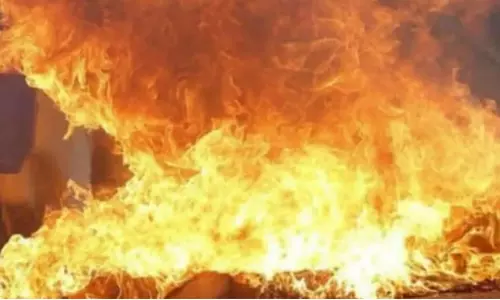 ദുബൈ മറീനയിൽ കെട്ടിടത്തിൽ തീപിടിത്തം