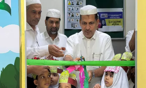 അൽഹുദാ തഅലീമുൽ ഖുർആൻ മർകസിൽ  സ്മാർട്ട് ക്ലാസ് ഉദ്ഘാടനവും ഓഫ്‌ലൈൻ പഠന തുടക്കവും