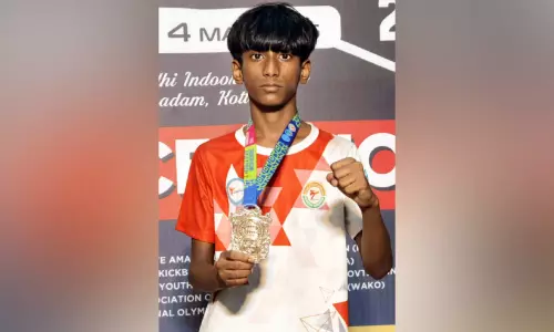 കിക്ക് ബോക്സിങ് ചാമ്പ്യൻഷിപ്:  കൈപ്പുറം സ്വദേശിക്ക് വെള്ളി