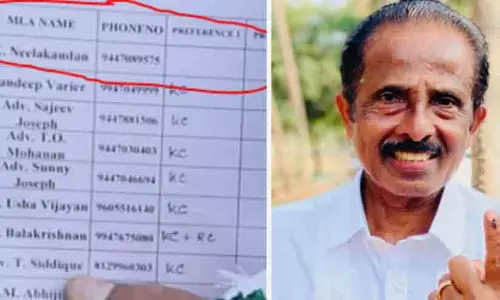 കൃത്യമായി അഭിപ്രായം പറഞ്ഞിട്ടും ബ്ലാങ്ക് വന്നത് എങ്ങനെ എന്ന് അറിയില്ല; മുഖ്യമന്ത്രി വോട്ടെടുപ്പിൽ പരാതിയുമായി ഉദുമ എം.എൽ.എ നീലകണ്ഠൻ