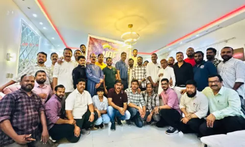 യു.​ഡി.​എ​ഫ് വി​ജ​യാ​ഘോ​ഷം: ജി​സാ​നി​ൽ ആ​വേ​ശ​മാ​യി പ്ര​വ​ർ​ത്ത​ക സം​ഗ​മം