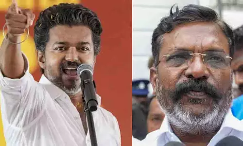 ഉപമുഖ്യമന്ത്രി, മന്ത്രി, വിജയ് രാജിവെക്കുന്ന സീറ്റ്... പിന്തുണക്ക് ടി.വി.കെയോട് വിലപേശി വി.സി.കെ