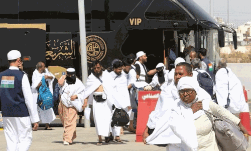 ഹജ്ജിന് രണ്ടാഴ്ച: ഭൂരിഭാഗം ഇന്ത്യൻ തീർഥാടകരും മക്കയിലെത്തി ഹജ്ജിന് രണ്ടാഴ്ച: ഭൂരിഭാഗം ഇന്ത്യൻ തീർഥാടകരും മക്കയിലെത്തി