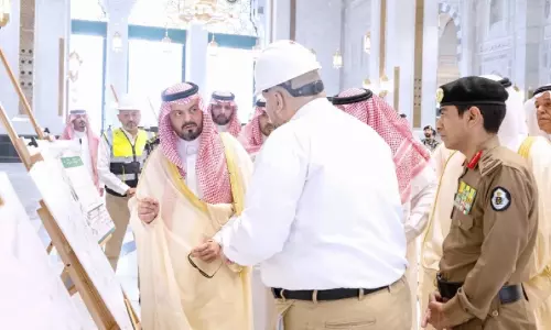 ഹജ്ജ് ഒരുക്കം നേരിട്ട് വിലയിരുത്തി മക്ക ഡെപ്യൂട്ടി ഗവർണർ ഹജ്ജ് ഒരുക്കം നേരിട്ട് വിലയിരുത്തി മക്ക ഡെപ്യൂട്ടി ഗവർണർ
