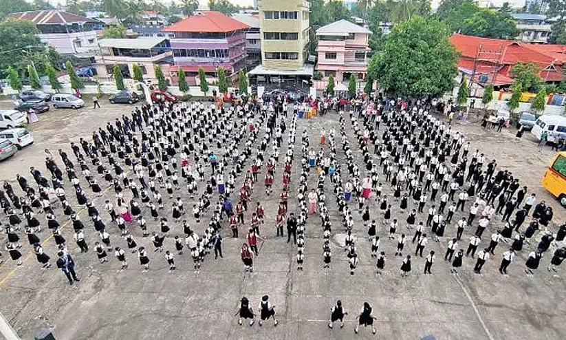School morning assembly School morning assembly