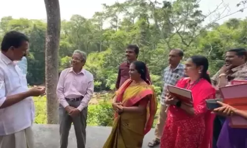 രാഗസരോവരം രണ്ടാംഘട്ടം;  പട്ടികജാതി-ഗോത്രവർഗ കമീഷൻ   നിർമാണപുരോഗതി പരിശോധിച്ചു