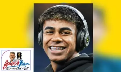 ല​മീ​ൻ യ​മാ​ൽ എ​ന്തി​നാ​ണ് പ​ല്ലി​ൽ ബ്രേ​സ് ഇ​ടു​ന്ന​ത്? ആ​രോ​ഗ്യ​കാ​ര​ണ​ങ്ങ​ൾ​ക്ക​പ്പു​റം അ​തി​നു പി​ന്നി​ൽ ഒ​രു ര​ഹ​സ്യ​മു​ണ്ട്!