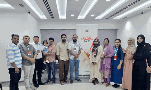 മാമോക് അലുമ്നി ഒമാൻ ചാപ്റ്റർ രക്തദാന ക്യാമ്പ് സംഘടിപ്പിച്ചു