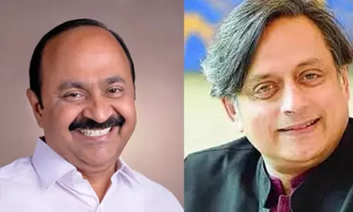 യു.ഡി.എഫ് അലകടലാവേശത്തിൽ പങ്കെടുക്കാനാവാതെ ശശി തരൂർ